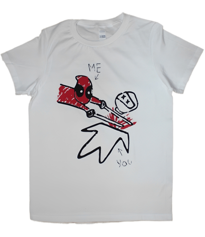 Playera Diseno Deadpool Unisex IMAGINANTES