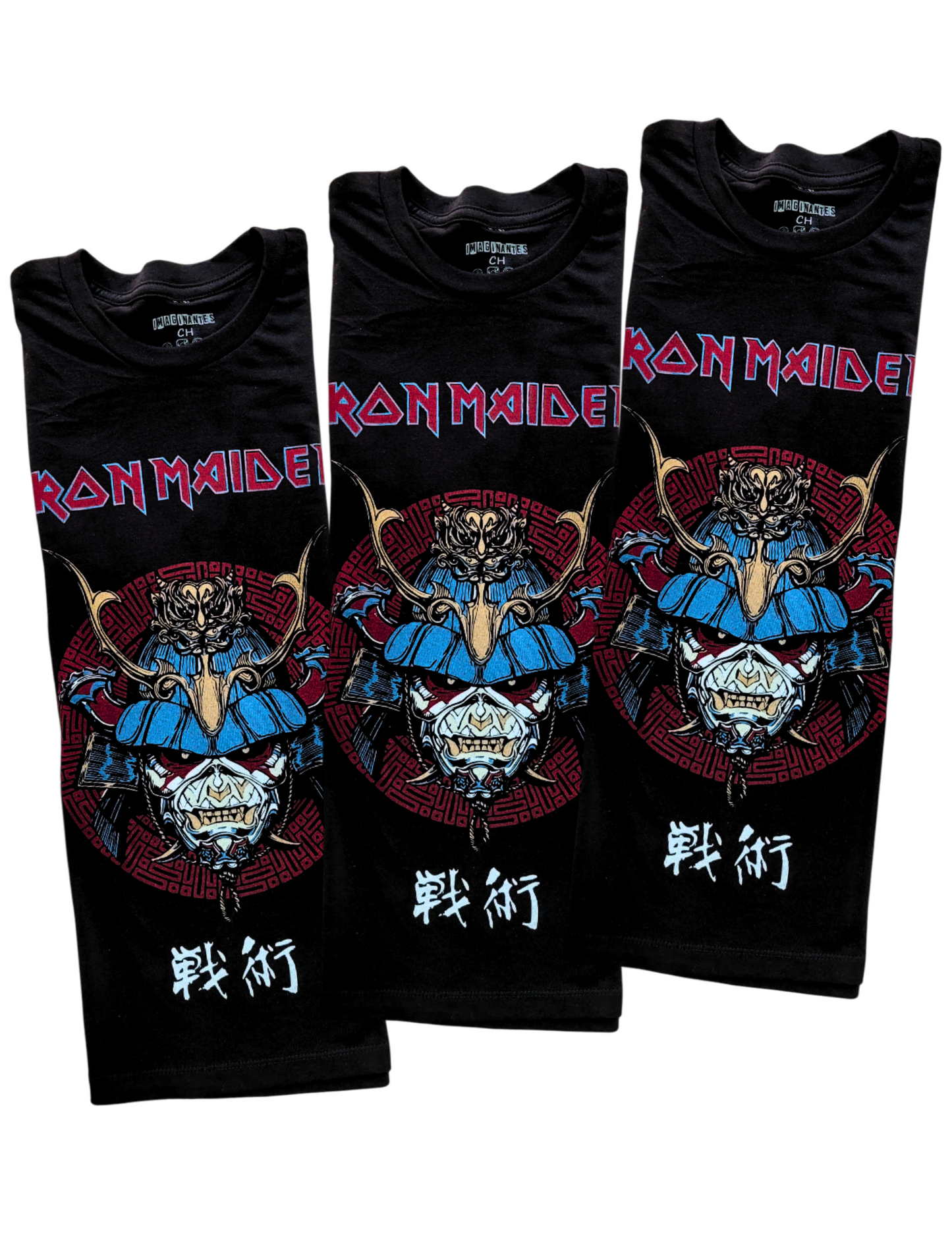 Playera Diseño Iron Maiden Unisex