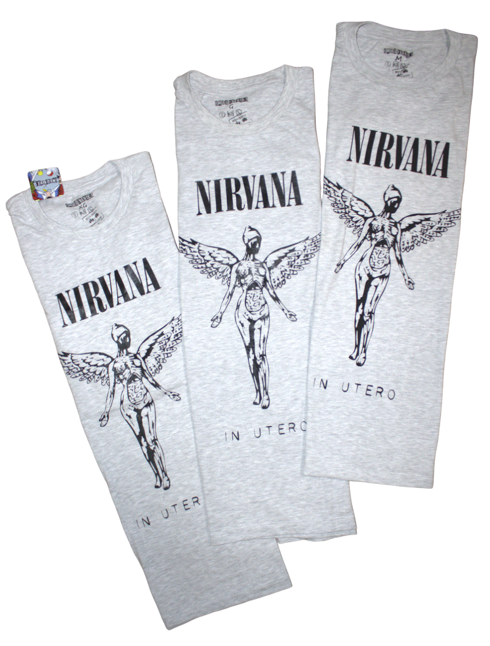 Playera Diseño Nirvana In Utero Àngel Unisex