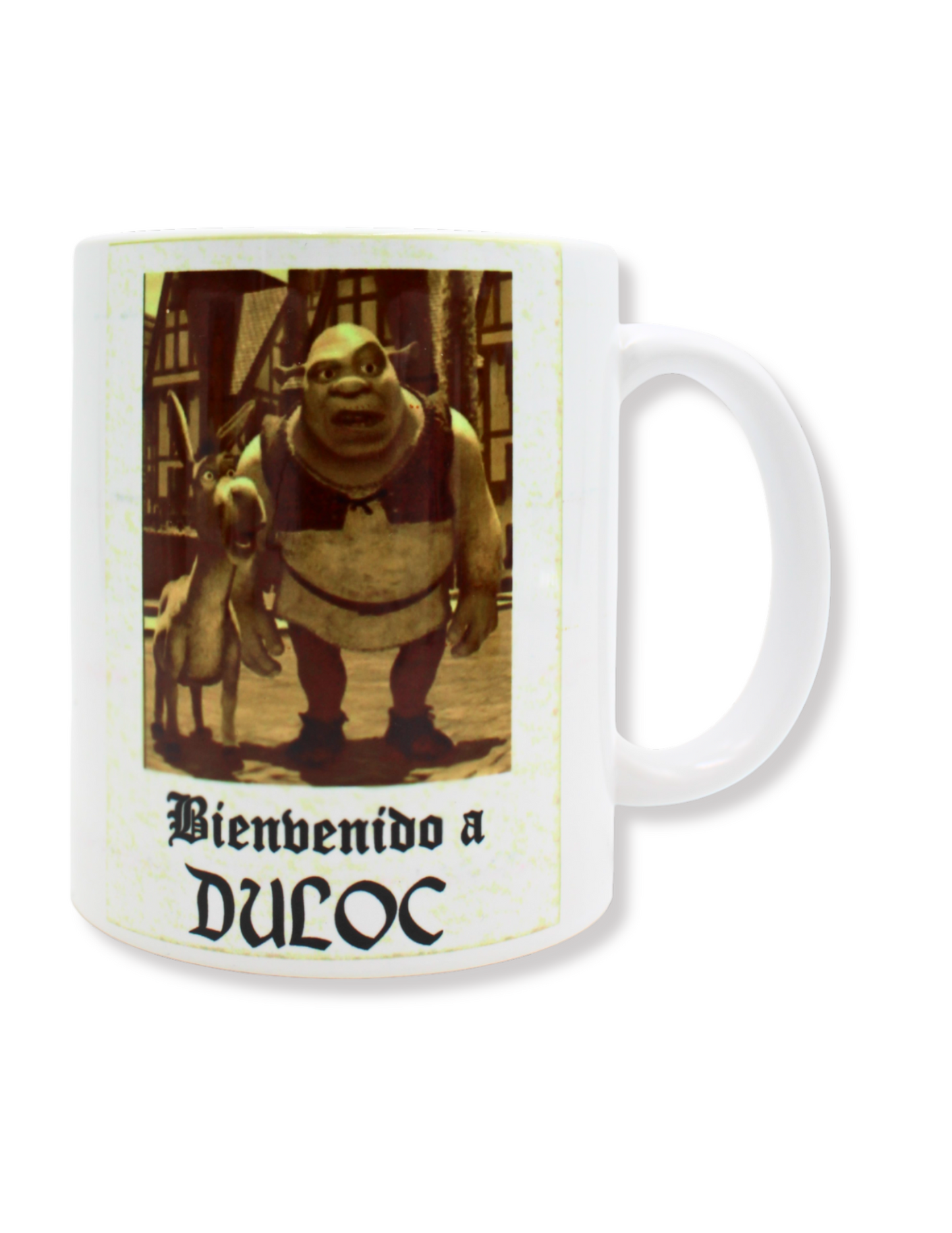 Taza De Cerámica Duloc Shrek
