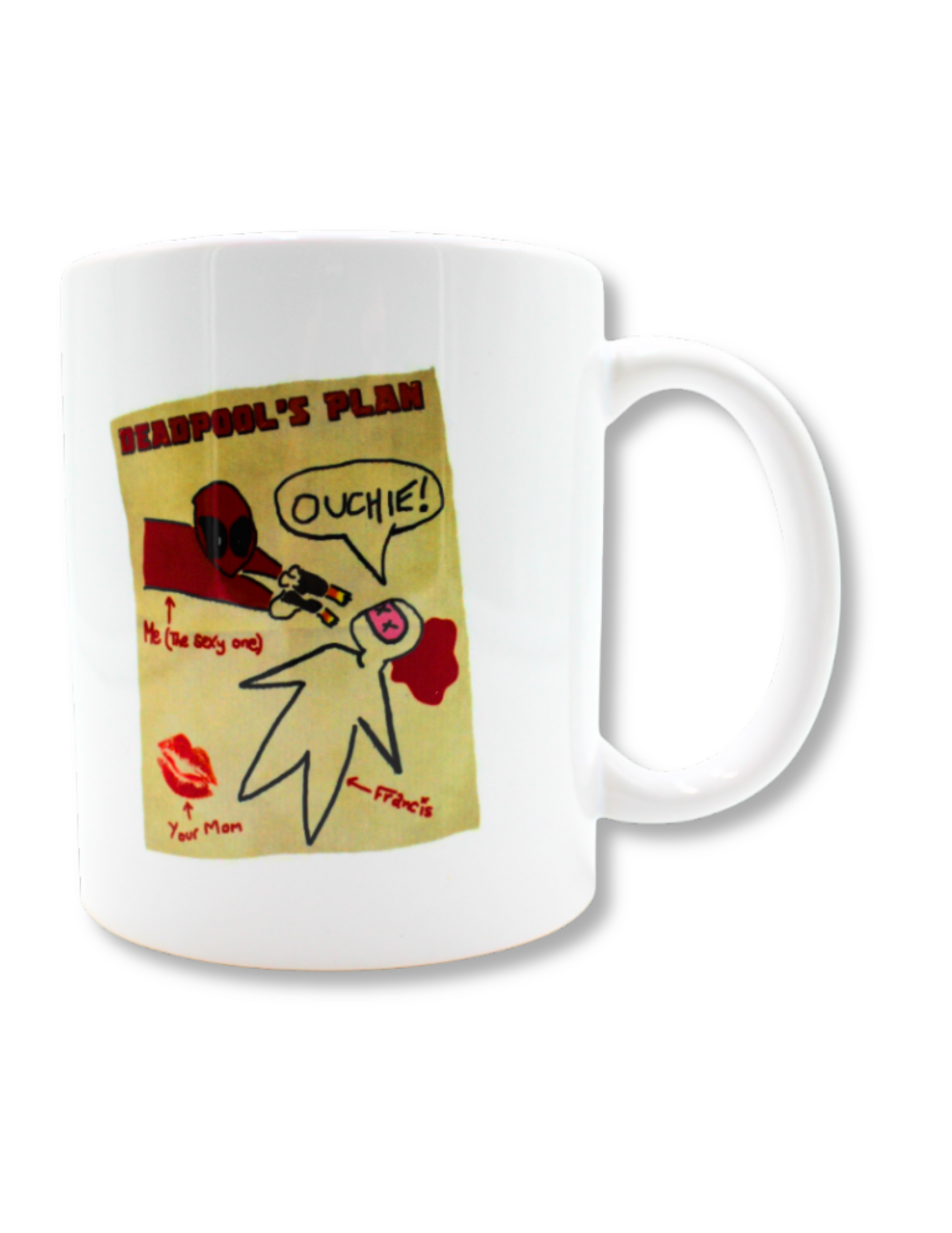 Taza De Cerámica Deadpool