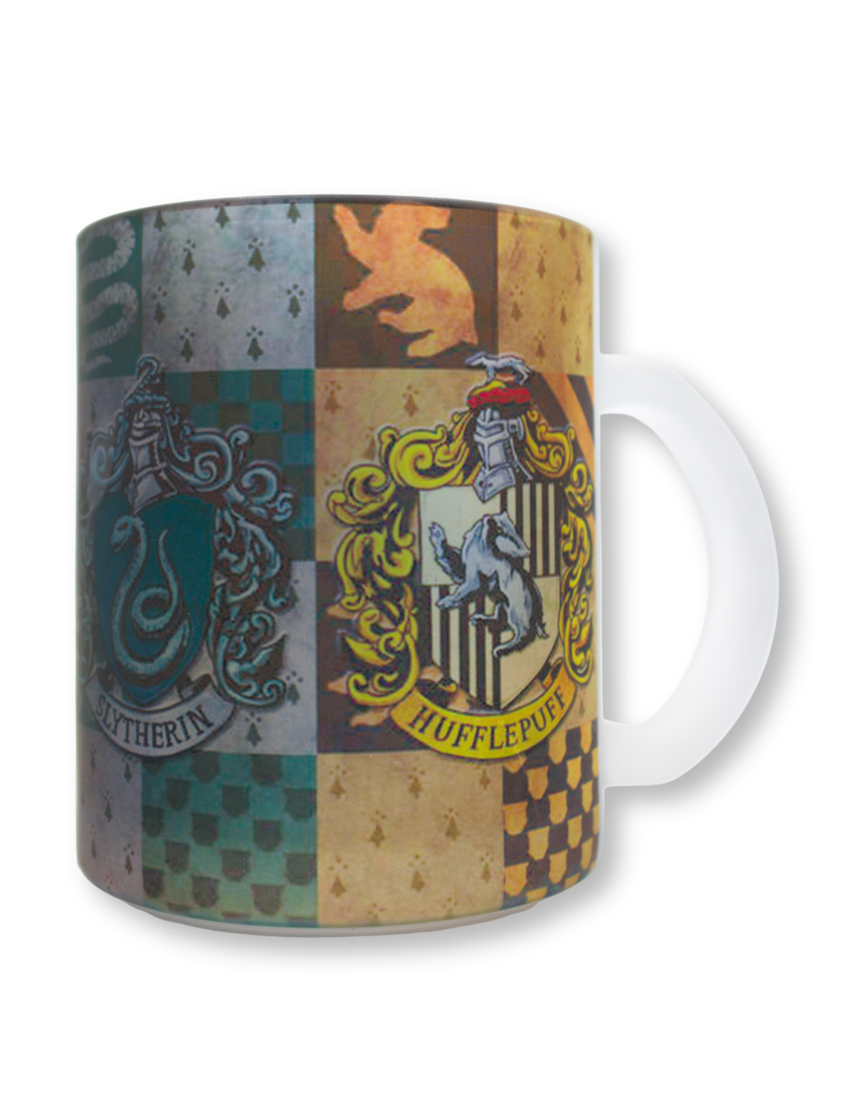 Taza De Vidrio Casas Harry Potter
