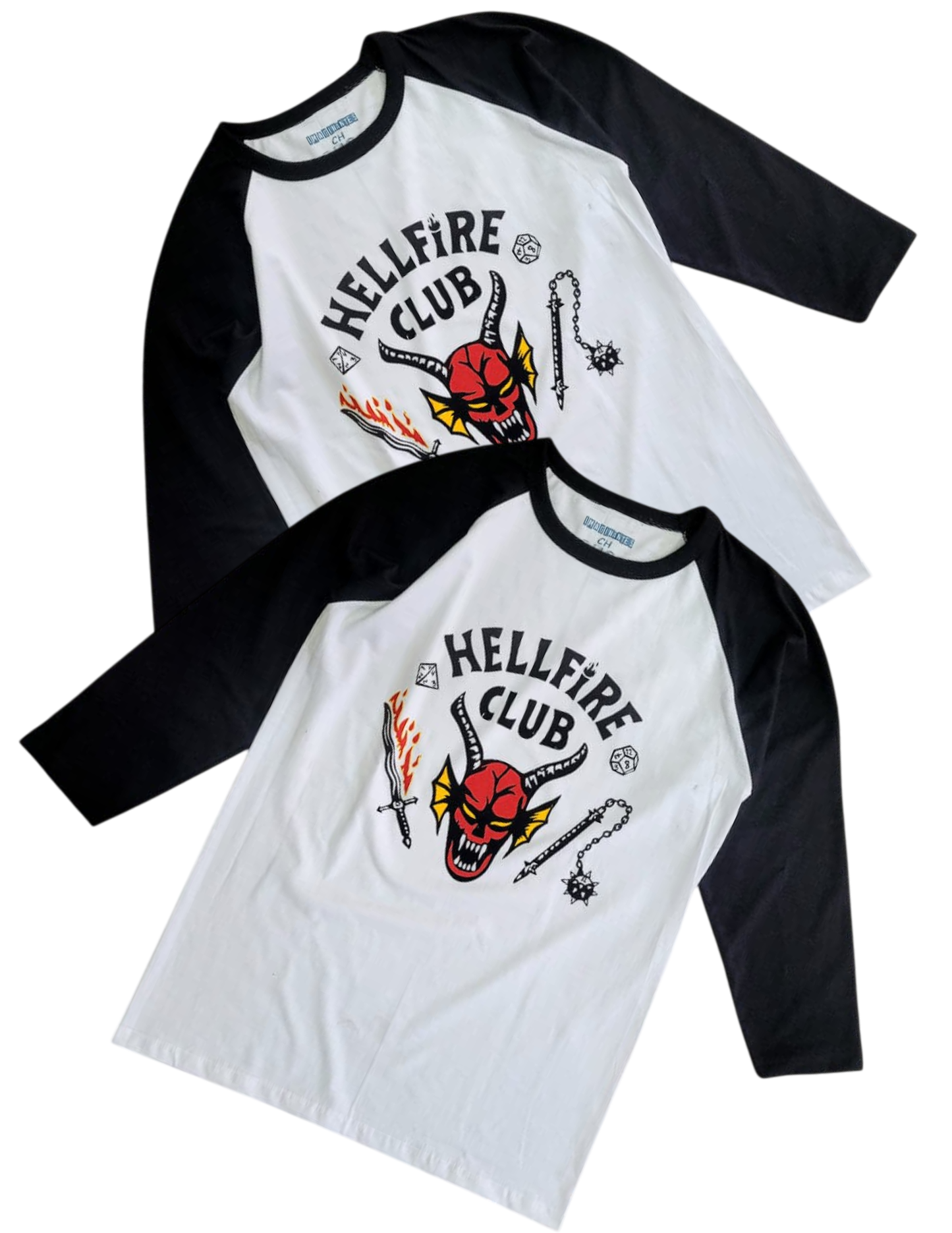 Playera Diseño Stranger Things Hellfire Unisex