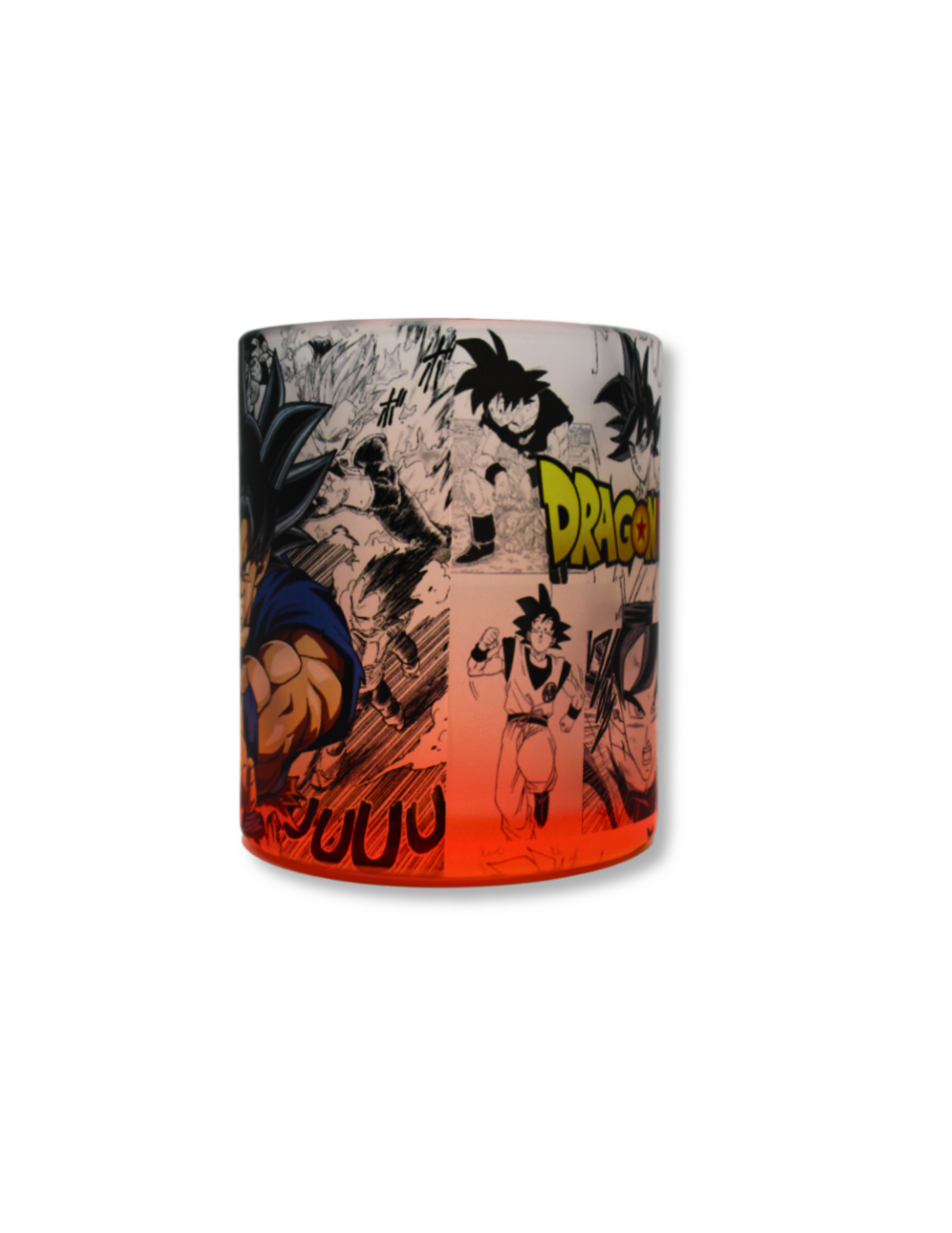 Taza De Vidrio Dragon Ball Z Goku