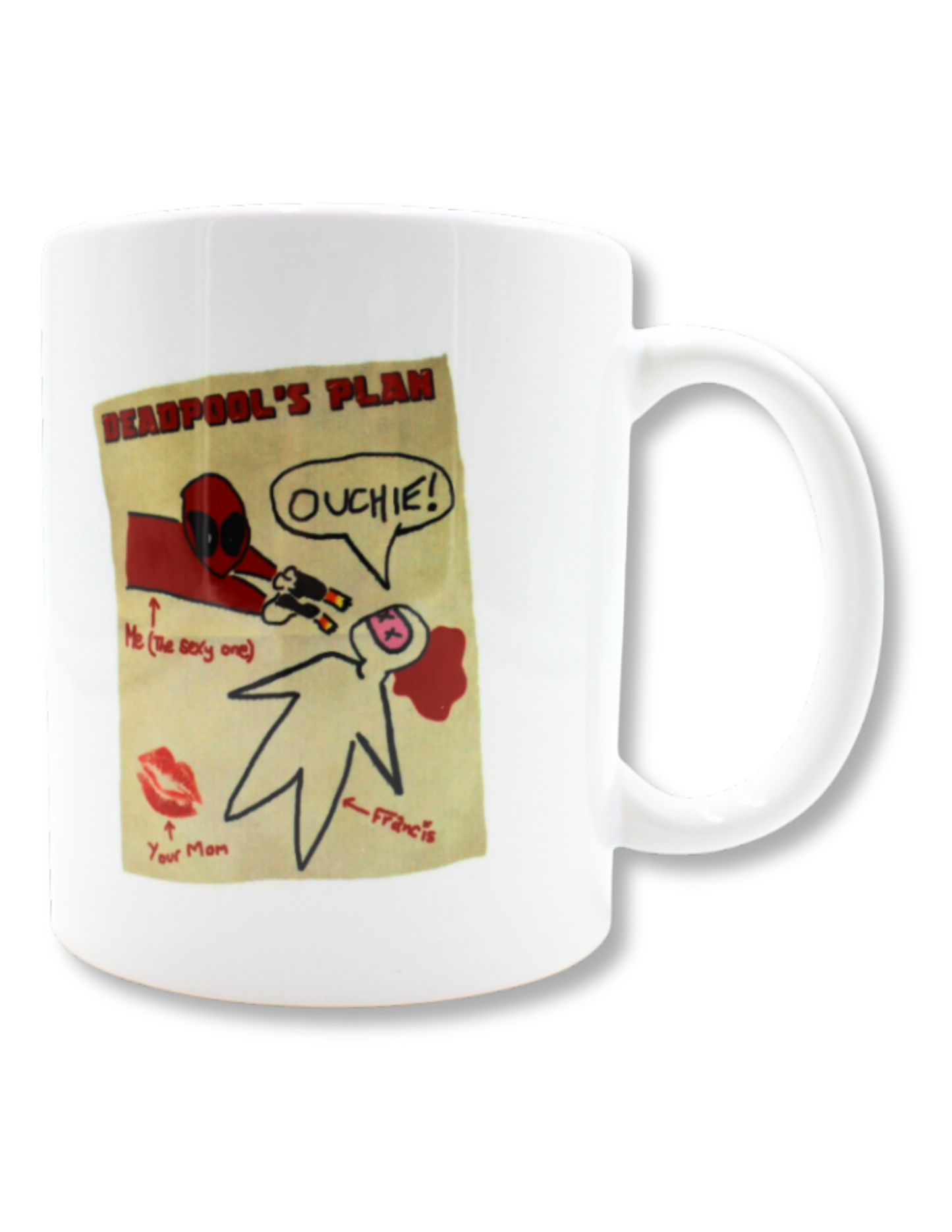 Taza De Cerámica Deadpool