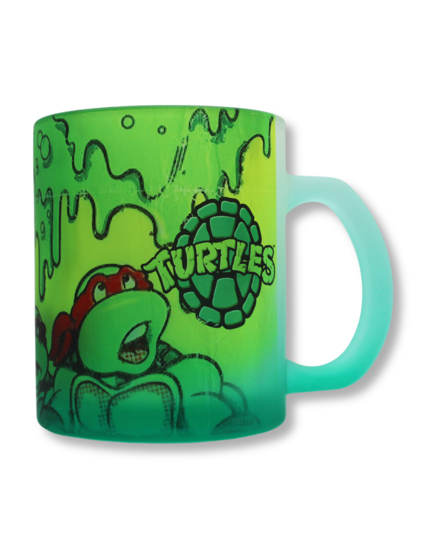 Taza De Vidrio Tortugas Ninja Mutagen