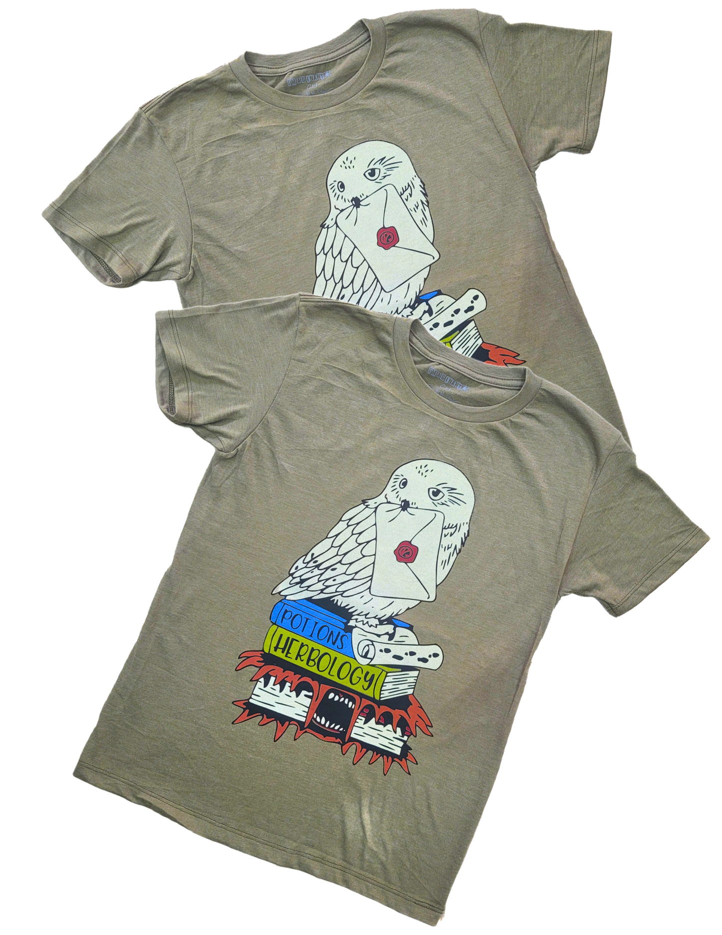 Playera Diseño Hedwig Harry Potter Unisex