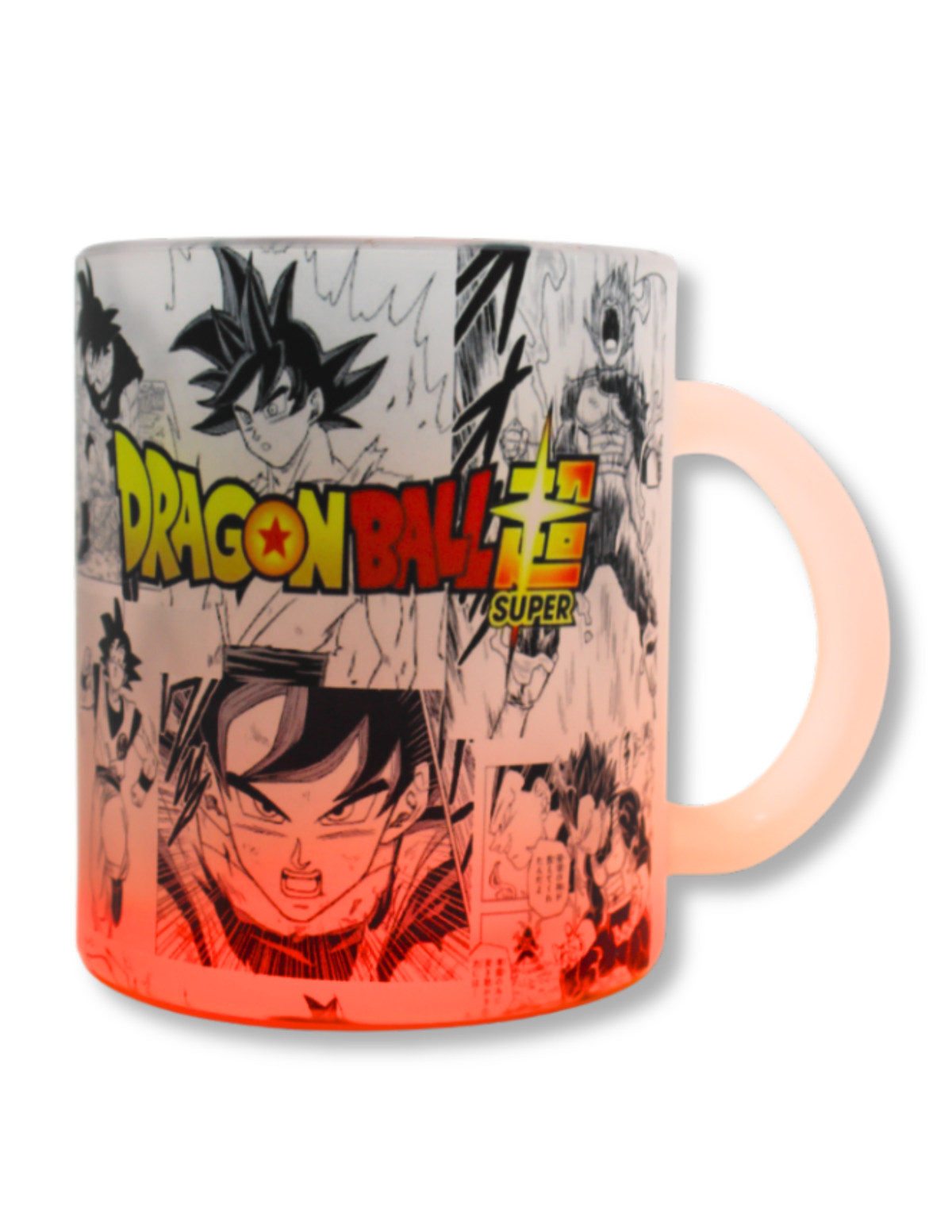 Taza De Vidrio Dragon Ball Z Goku