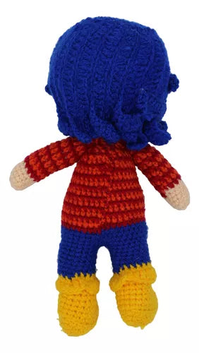 Muñeca Coraline Y La Puerta Secreta A Crochet.