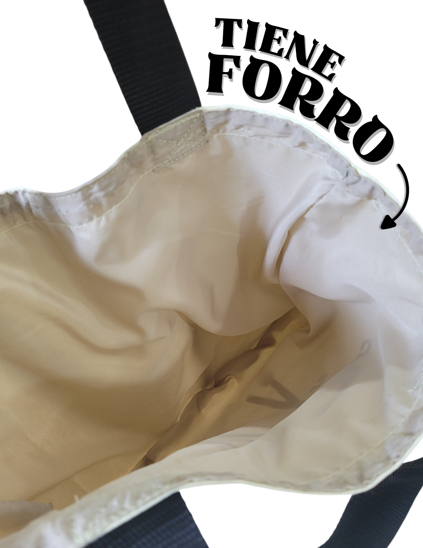 Totebag De Tela Con Diseño De Deformito