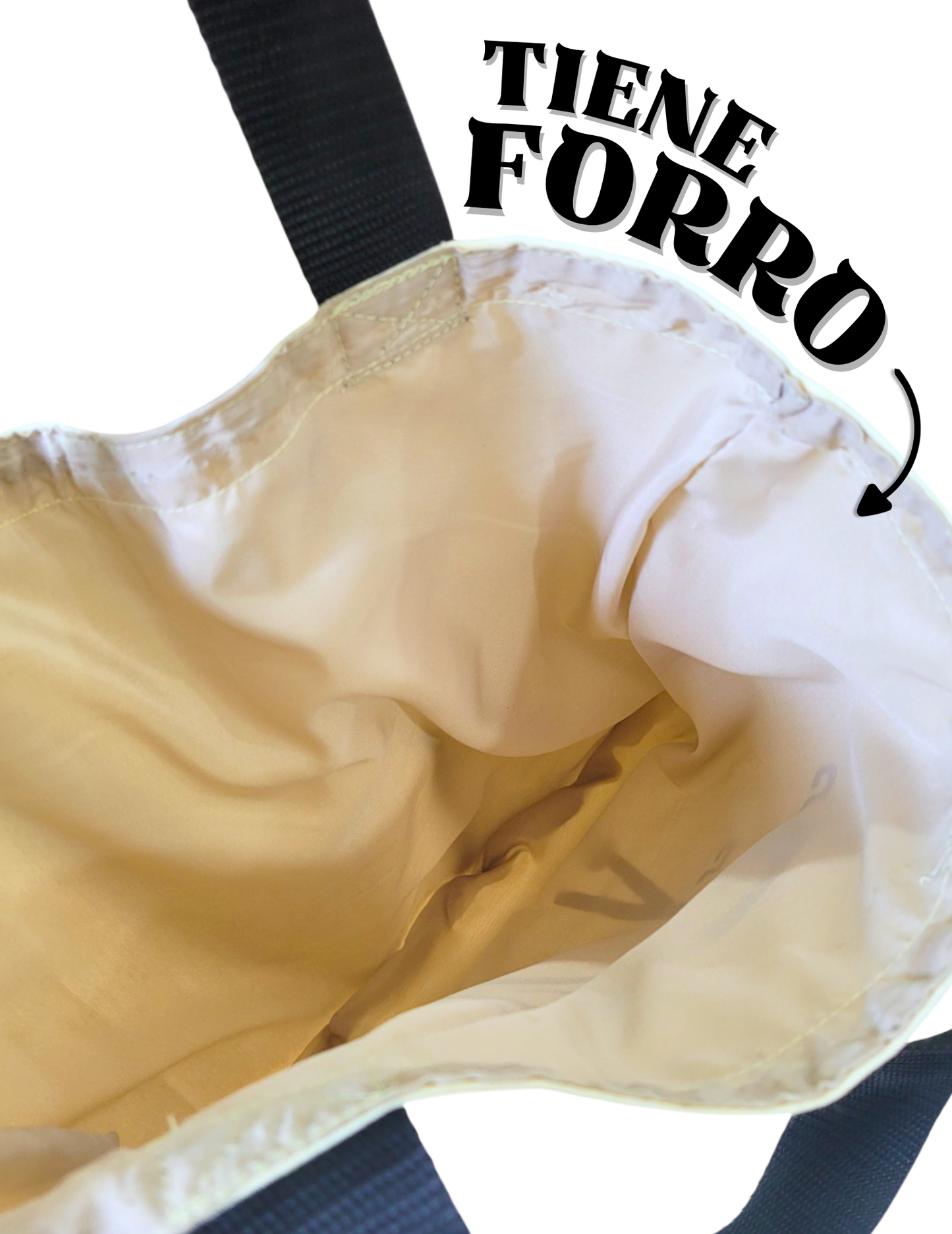 Totebag De Tela Con Diseño De Totoro