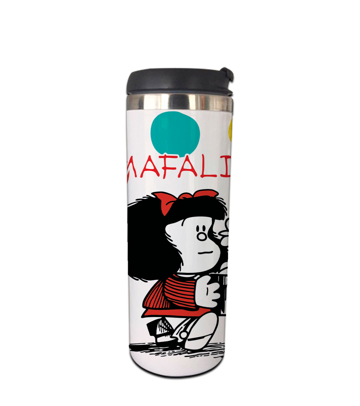 Termo Cafetero Diseño Mafalda