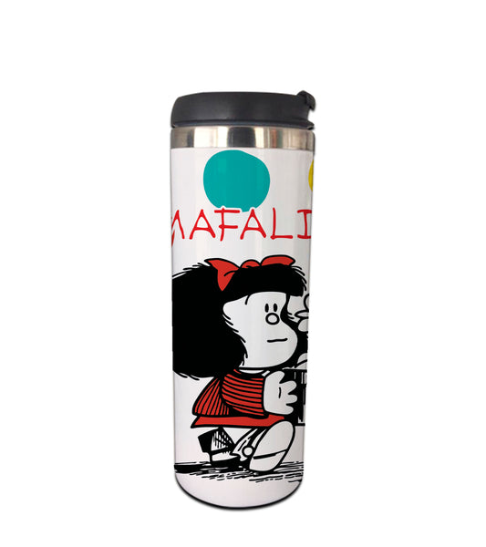 Termo Cafetero Diseño Mafalda