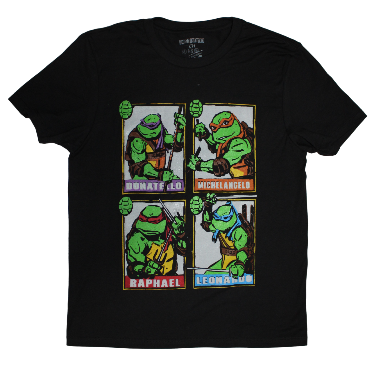 Playera Diseño Tortugas Ninja Personajes Unisex