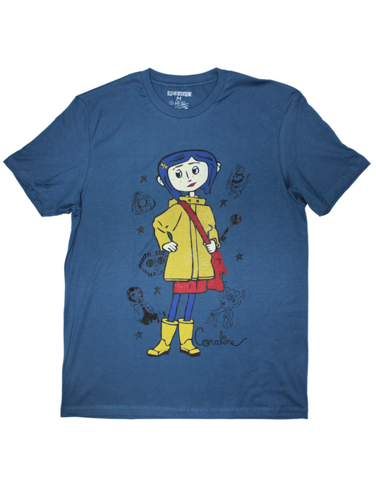 Playera Diseño Coraline Jones Unisex