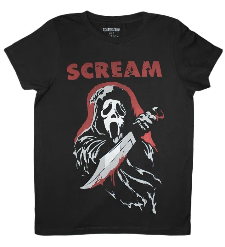 Playera Diseño Scream Unisex