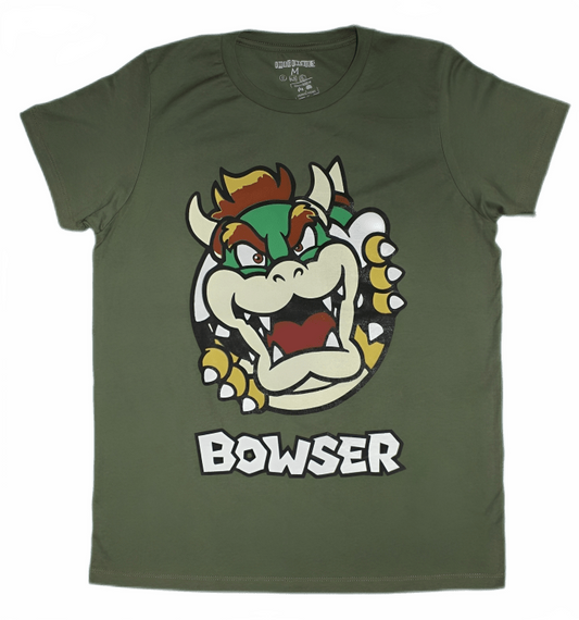 Playera Diseño Bowser De Mario Broos  Unisex