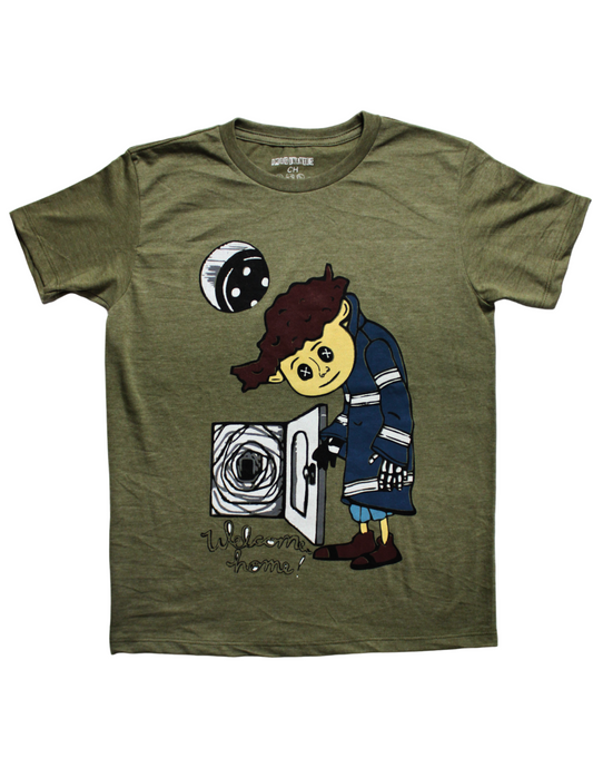 Playera Diseño Wybie Lovat de Coraline Y La Puerta Secreta Unisex