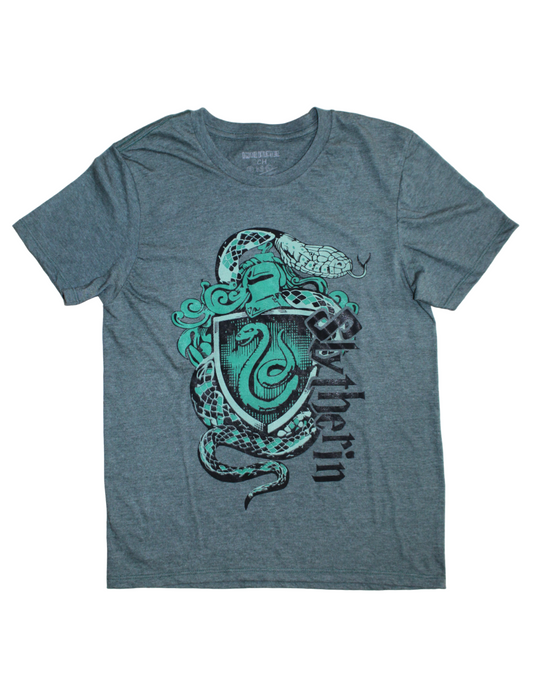 Playera Diseño Slytherin Casas Harry Potter Unisex