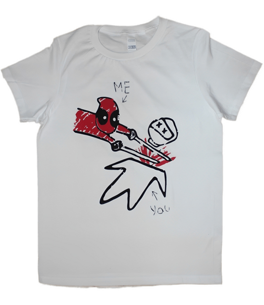 Playera Diseño Deadpool Unisex