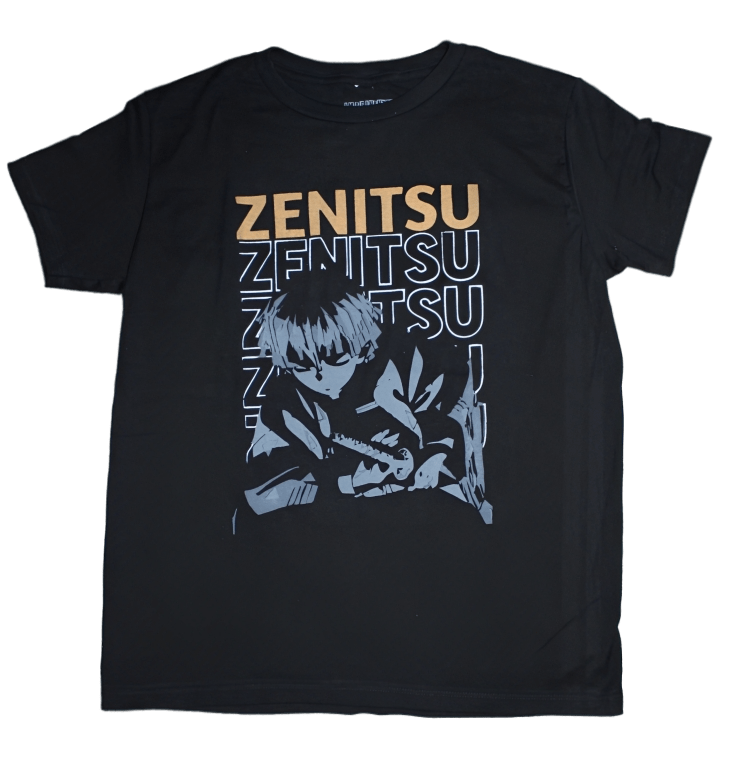 Playera Diseño Zenitsu Demon Slayer Unisex