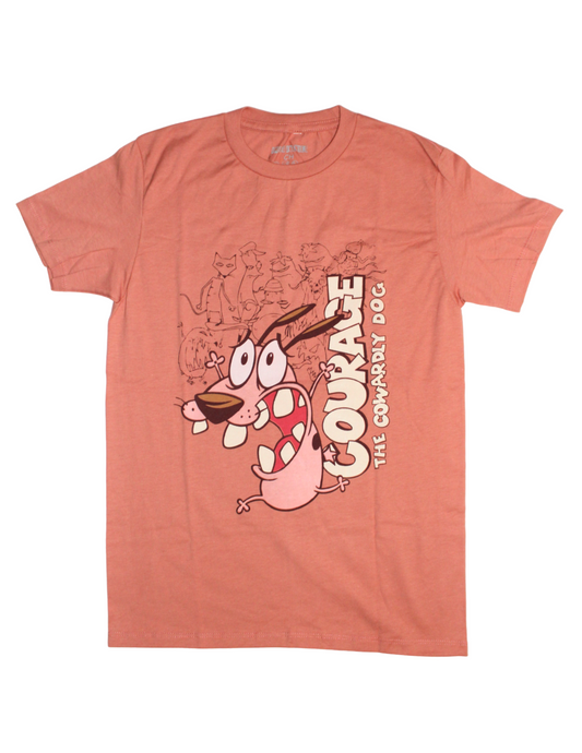 Playera Diseño Perro Corage Unisex