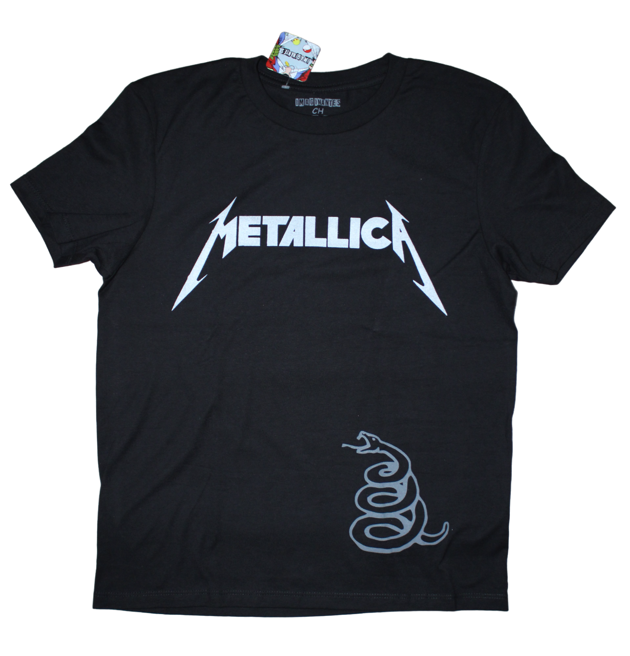 Playera Diseño Metallica Unisex