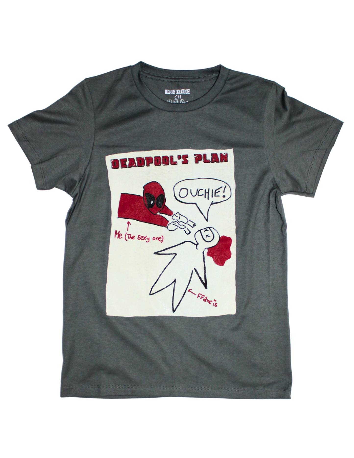 Playera Diseño Deadpool Unisex