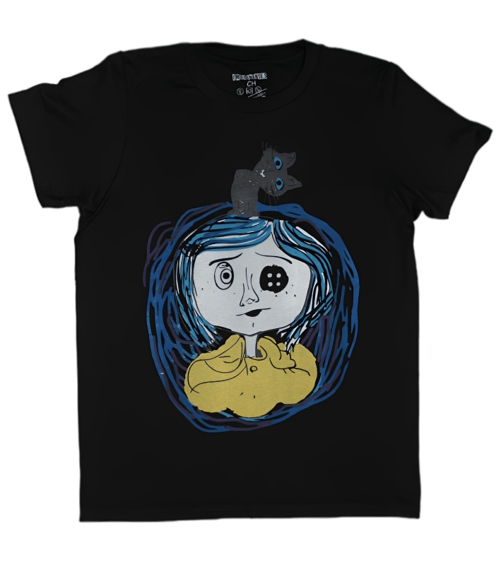 Playera Diseño Coraline Unisex