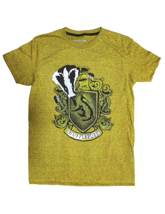 Playera Diseño Hufflepuff Casas Harry Potter Unisex