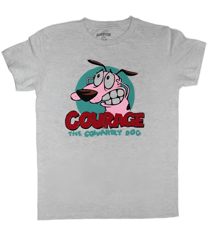 Playera Diseño Perro Corage Unisex