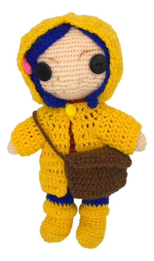 Muñeca Coraline Y La Puerta Secreta De Crochet.