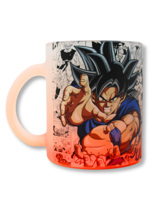 Taza De Vidrio Dragon Ball Z Goku