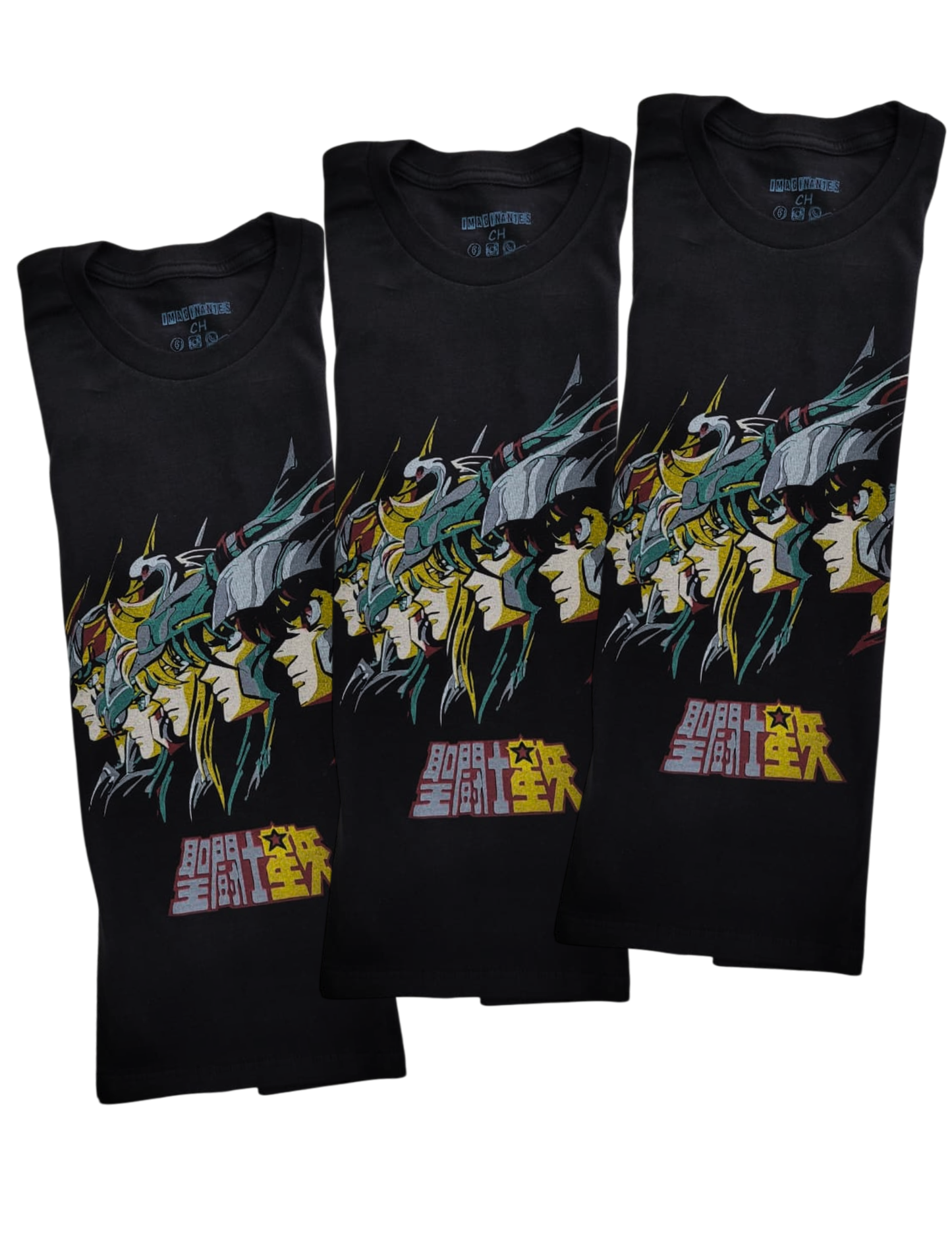 Playera Diseño Caballeros del Zodiaco Unisex