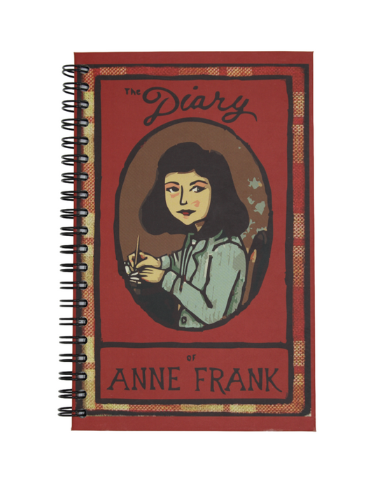 Cuadernos IMAGINANTES, Estilo Francés Con Diseño De El diario De Ana Frank.