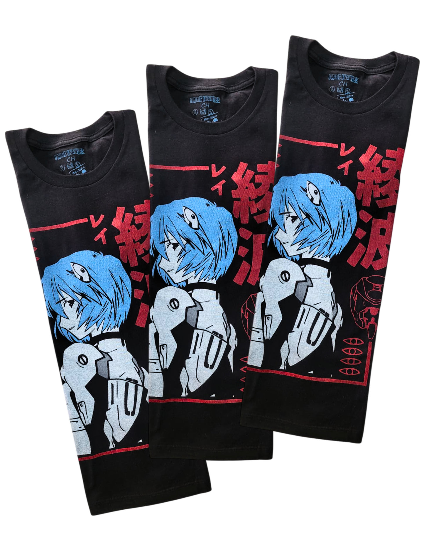 Playera Evangelion Rei Ayami Unisex