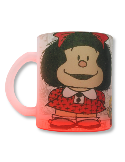 Taza De Vidrio Mafalda
