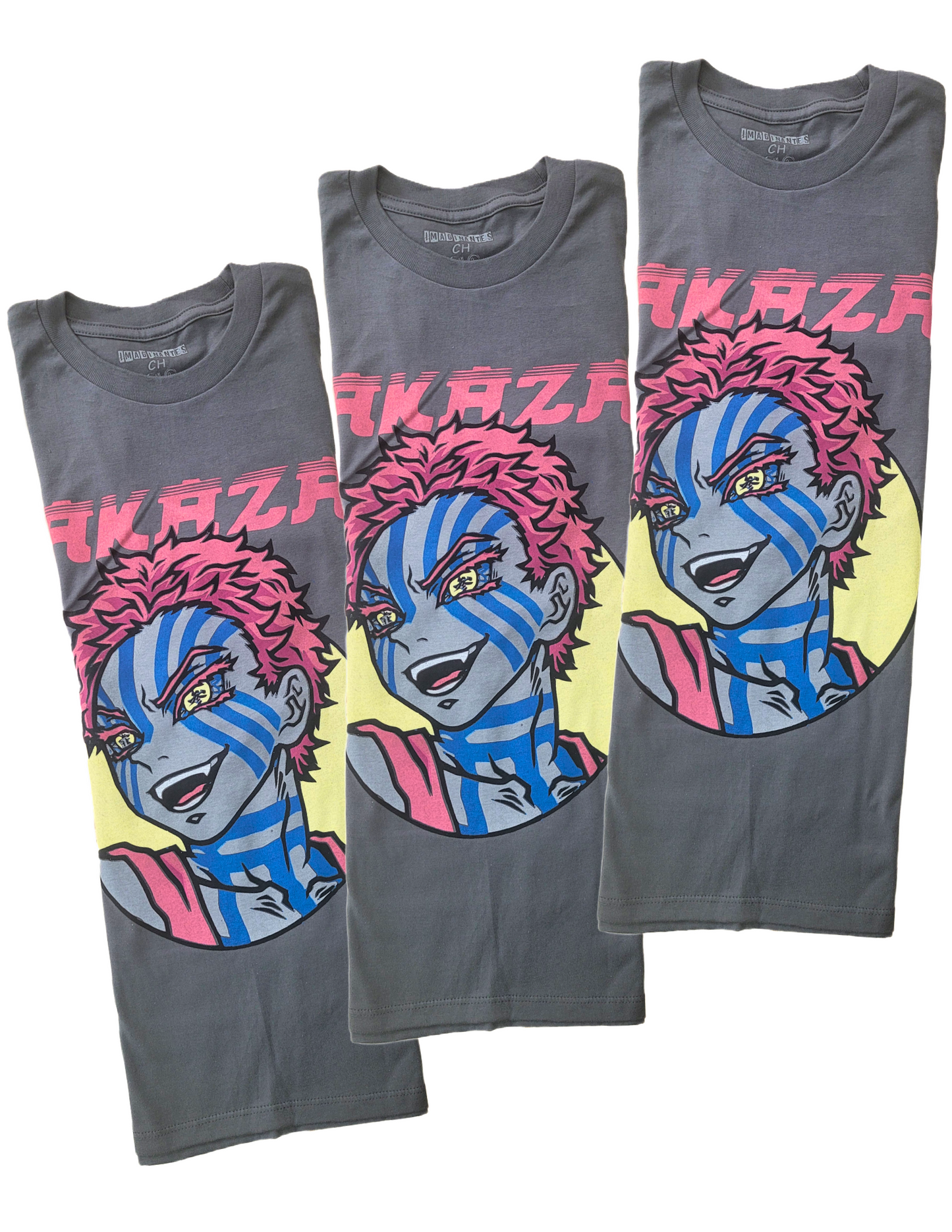 Playera Diseño Akaza Demon Slayer Unisex