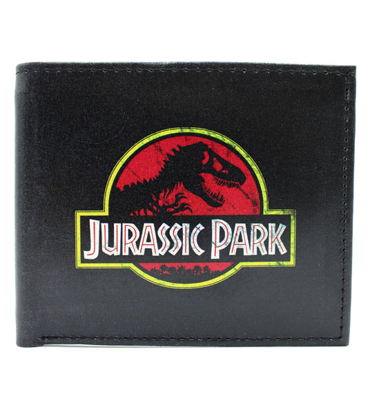 Cartera Hombre De Piel Jurassic Park