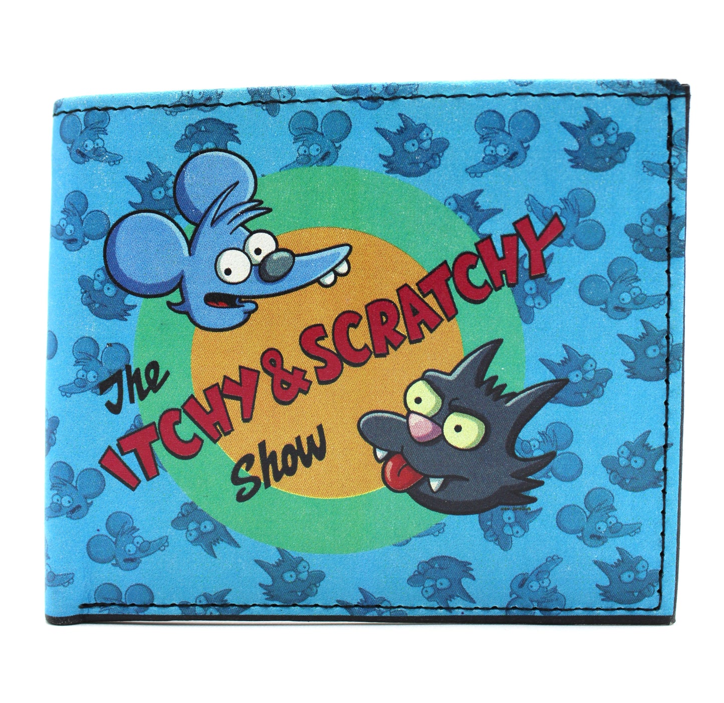 Cartera Hombre De Piel Itchy And Scratchy