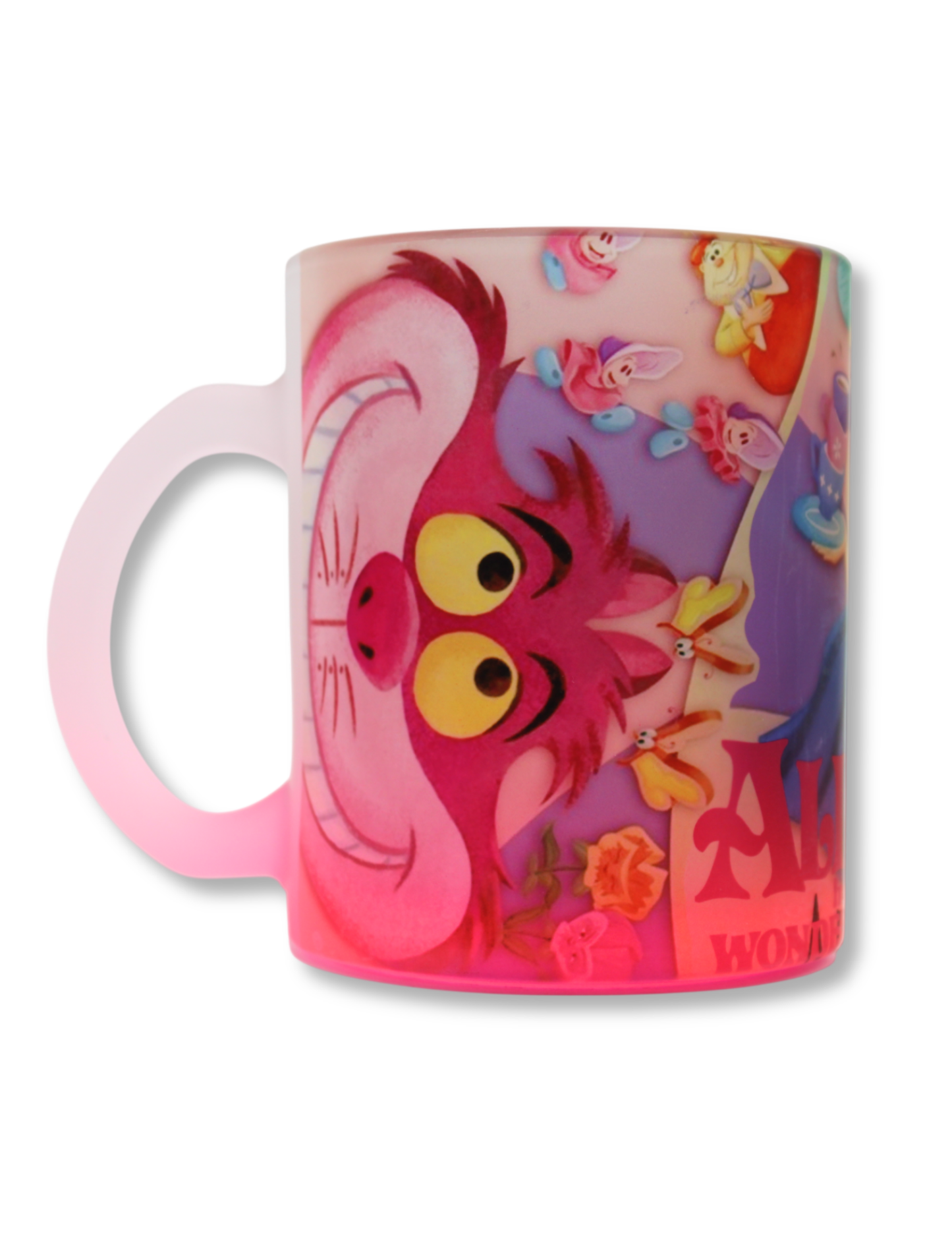 Taza De Vidrio Alicia En El Pais De Las Maravillas