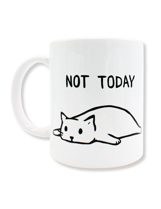 Taza De Cerámica Gato Not Today