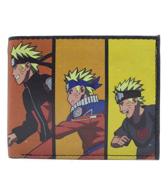 Cartera Hombre De Piel Naruto