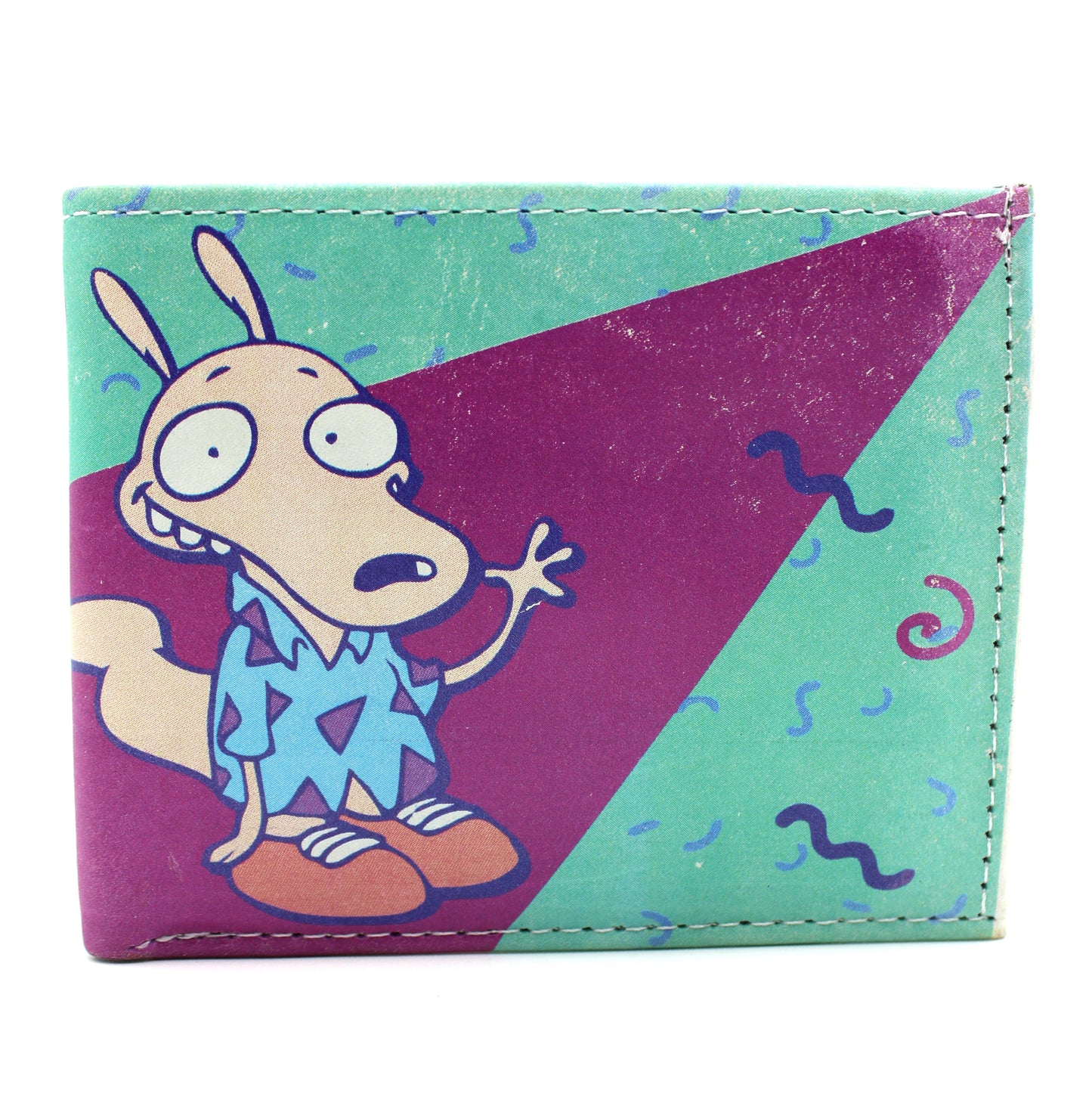 Cartera Hombre De Piel La Vida Moderna De Rocko