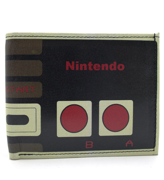 Cartera Hombre De Piel Nintendo