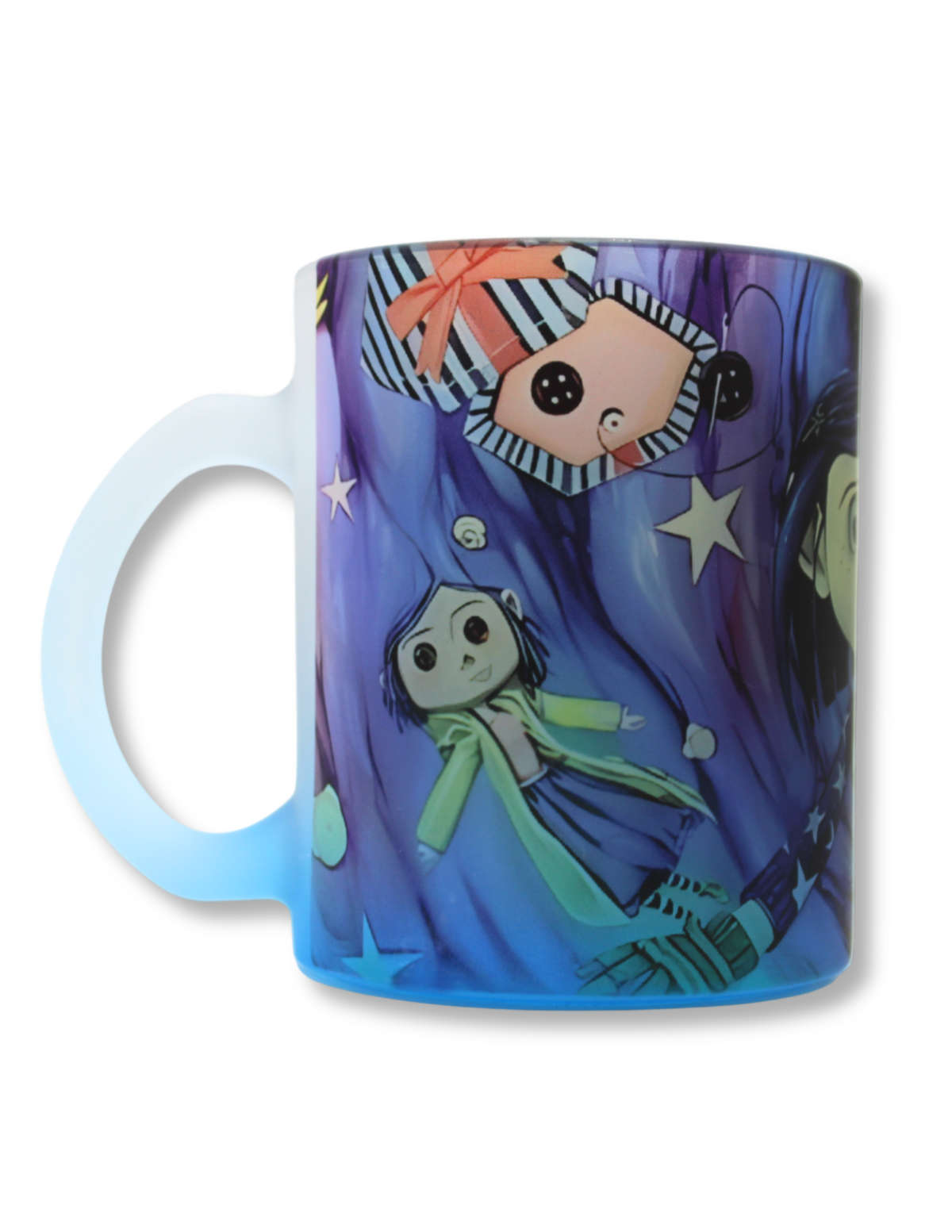 Taza De Vidrio Coraline En El Portal