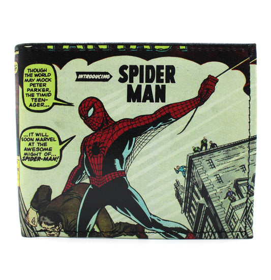 Cartera Hombre De Piel Spider-Man