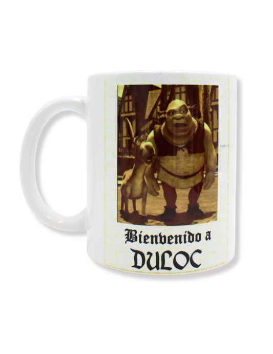 Taza De Cerámica Duloc Shrek