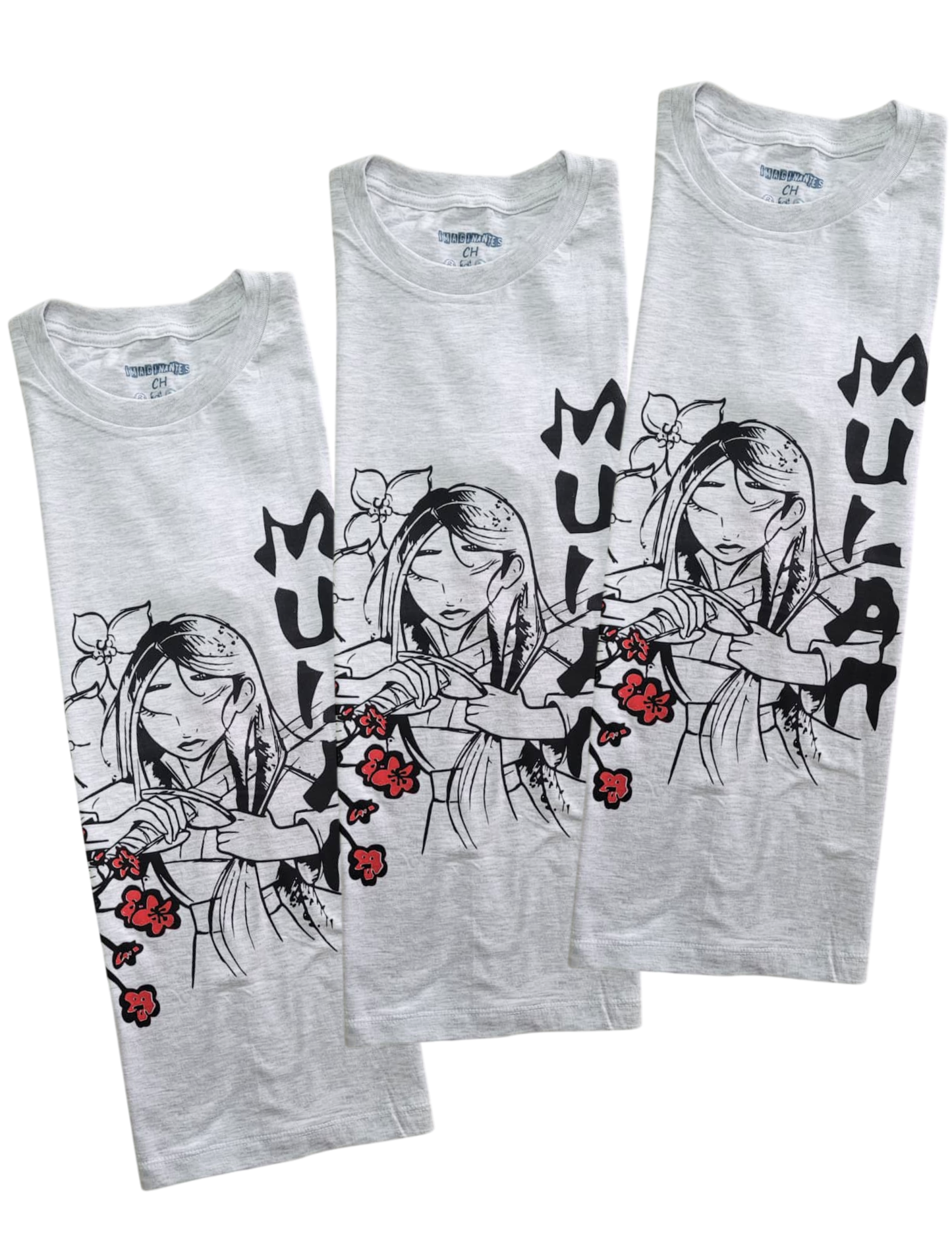 Playera Diseño Mulán Unisex