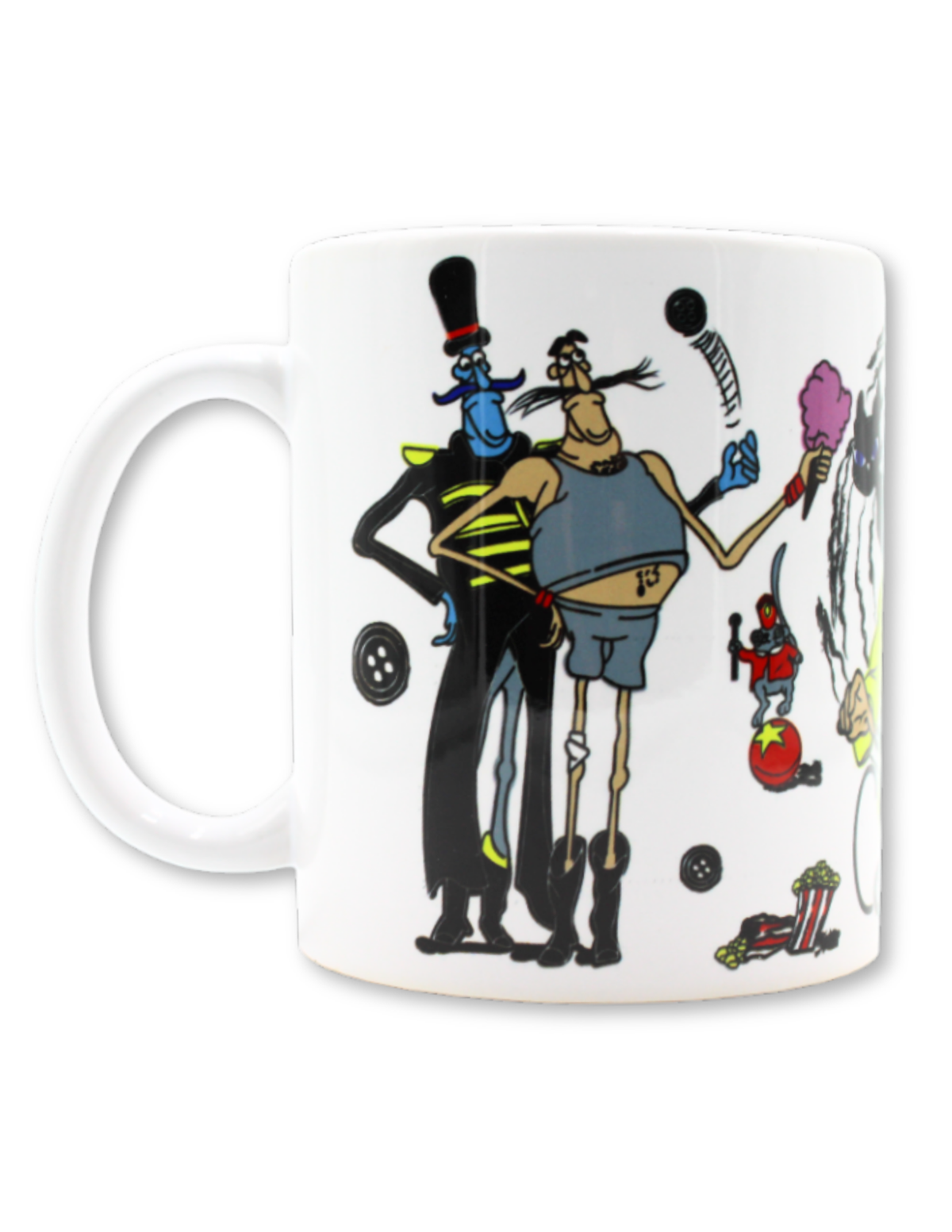 Taza De Cerámica Coraline Iconos